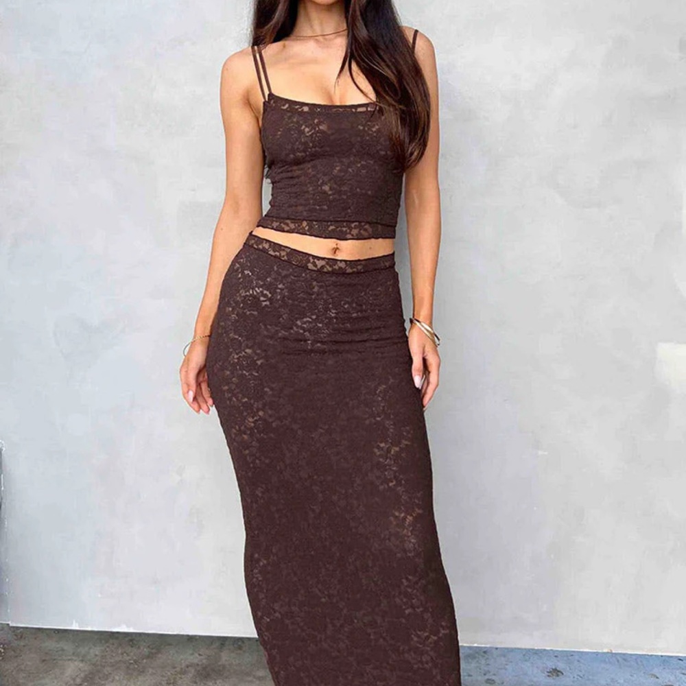 Maxi skirt tank set size 2 NWT